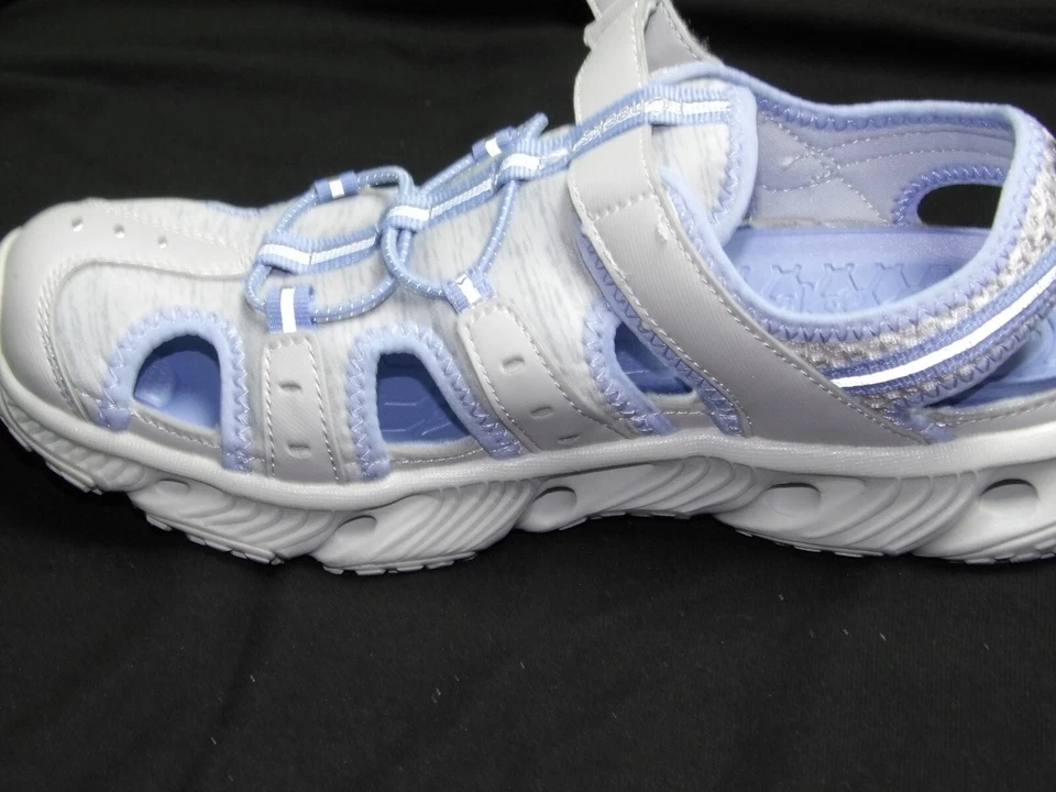 Zapato Deportivo Cheeks, Fit Body Terrain Talla 7, NUEVO Plateado Púrpura Tony Little Foto 4 de 4