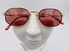 Vintage Attitudes 96416 Tortoise Gold Metal Oval Sunglasses FRAMES ONLY