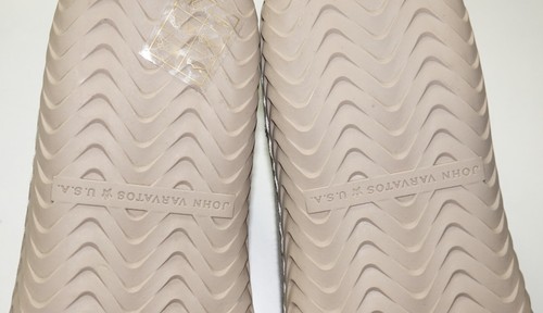 Neu John Varvatos Star U.S.A. Canvas Sneakers mit Leder und Gummibesatz Größe 7 - Bild 7 von 8