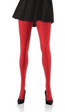 Damenstrumpfhose, 2 Stück, bunt 40 DEN, blickdichte Mikrofaser