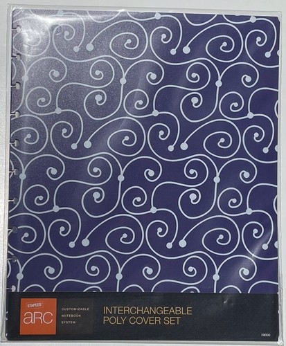 Staples Arc Interchangeable Poly Cover Set Customizable Notebook System - Picture 12 of 19