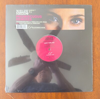 Nelly Furtado - Promiscuous Remixes (2006) 12'' maxi single vinyl - sealed.rare