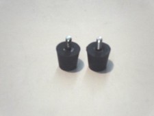 57 78 59 Ford Edsel Rubber Door Bumpers - Threaded In Style -- New 