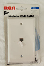 NEW RCA Modular Wall Outlet Phone White Sealed TP247WH -Z