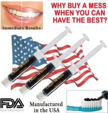 NEW 100% ORGANIC FRESH MINT ACTIVATED CHARCOAL NATURAL TEETH WHITENING GEL USA !