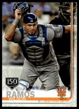 2019 Topps 591 Wilson Ramos 150th Anniversary New York Mets Baseball Card
