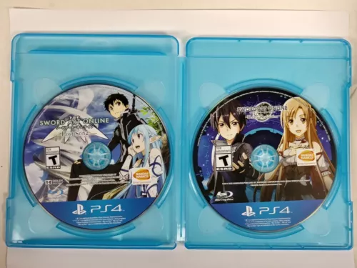 Sword Art Online: Hollow Realization & Lost Song Playstation 4 PS4 Discs Only
