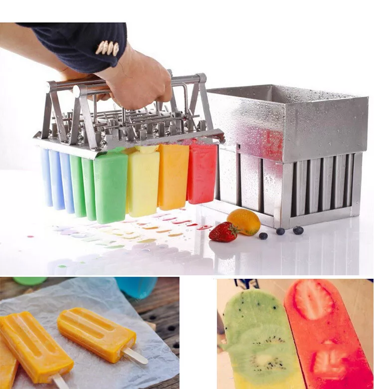 Variety Model Stainless Steel Ice Cream Molds Ice lolly Ice Bars