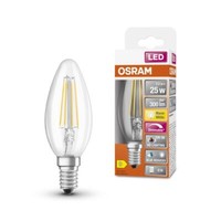 Osram E14 Kerzen Led Lampe Superstar+ Classic Klar Dimmbar 2,2W