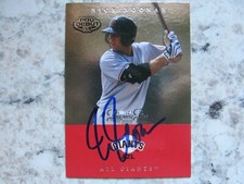 Giants Nick Noonan Signed Autographed 2007 TRISTAR AZL Giants Mint