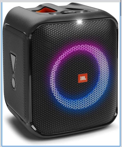 JBL Partybox Encore Essential 100W Sound, Built-in Dynamic Light Show, and Splas