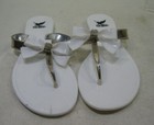 White Summer Beach Retro Slip On Jellies Jelly Sandal WOMEN Size 7 — photo 2
