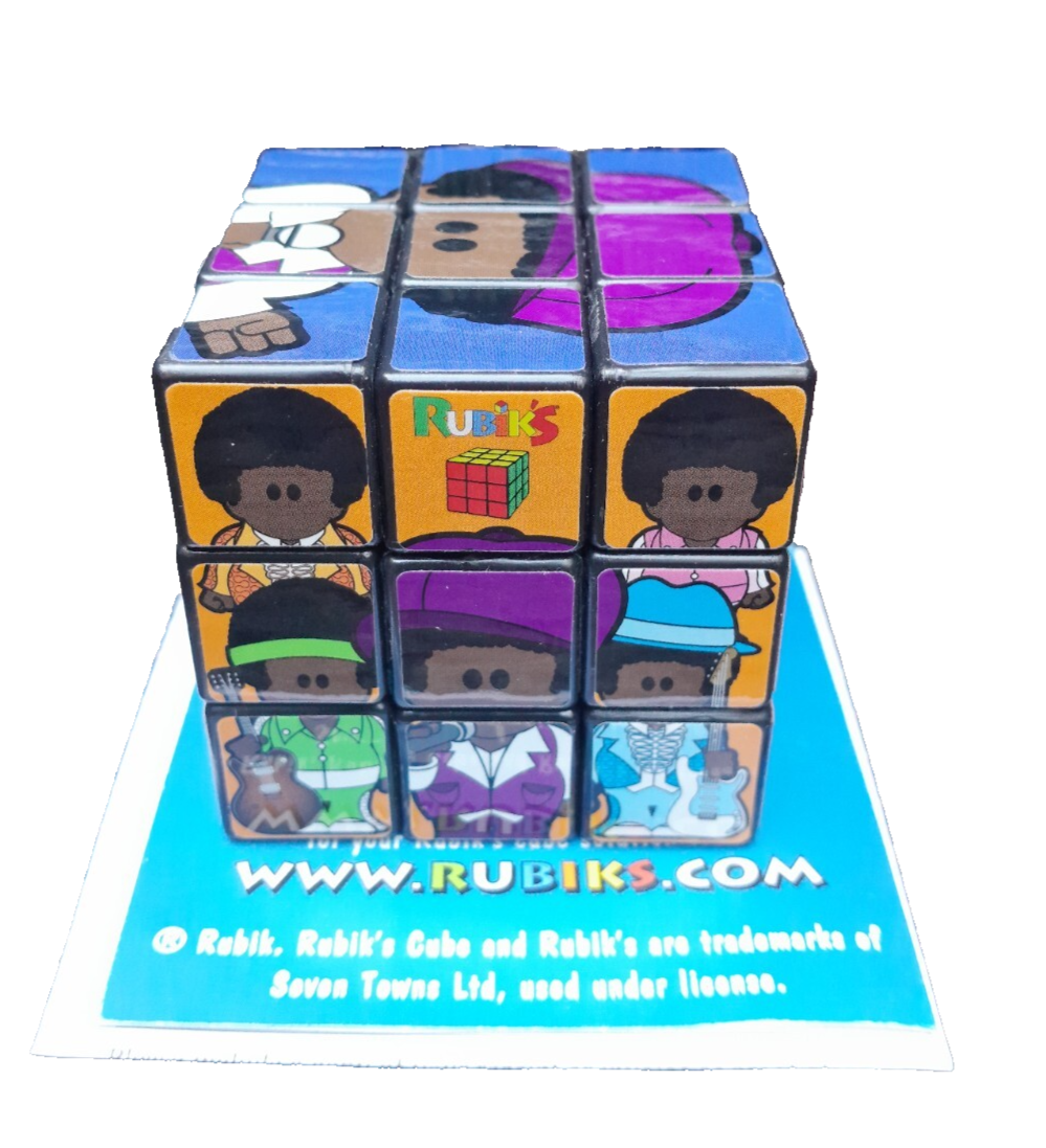 RUBIK'S RUBIKS WEENICONS MICHAEL JACKSON 3x3x3 CUBE PUZZLE BRAND NEW WITHOUT BOX