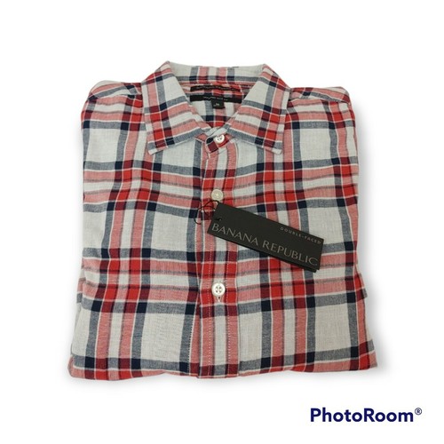 BANANA REPUBLIC Untucked Slim Fit Men's 