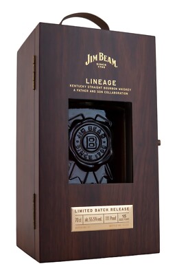 Jim Beam 15 Jahre Lineage Bourbon Whiskey - limitiert -  55,5 % Vol./ 0,7 Liter