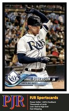 2018 Topps Update #US244 Daniel Robertson Tampa Bay Rays  EXTRA 35% OFF 4+