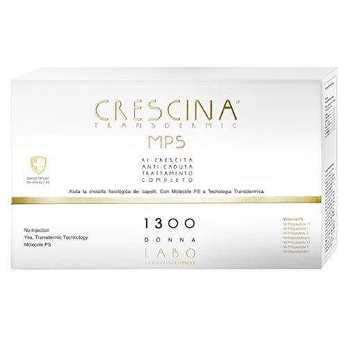LABO Crescina Transdermic Mps Regrowth + Antifall 1300 Hair Woman 10+ 10Fial - Picture 1 of 1