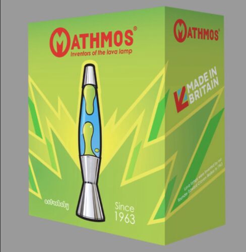 Mathmos Astro Baby Lava Lamp with WHITE wax in CLEAR LIQUID Brand New Boxed. - Picture 4 of 4