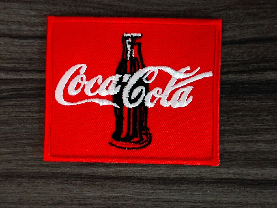 3 pcs CoCA CoLA Coke Soda Patch Embroidered Iron or Sew on Shirt Jacket bag#001 - Image 3 of 4