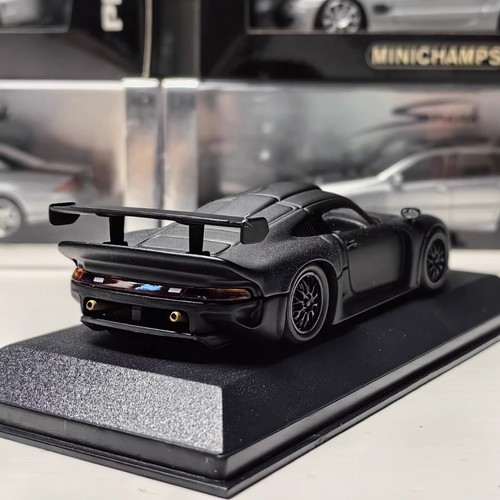 Porsche 911 GT1 Alloy Model car Black 1:43 - Picture 4 of 5