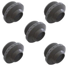 Hot Tub Basics | Spa Jet Return Nozzle 400-1417EB 5-Pack 1.5" NPT Gray