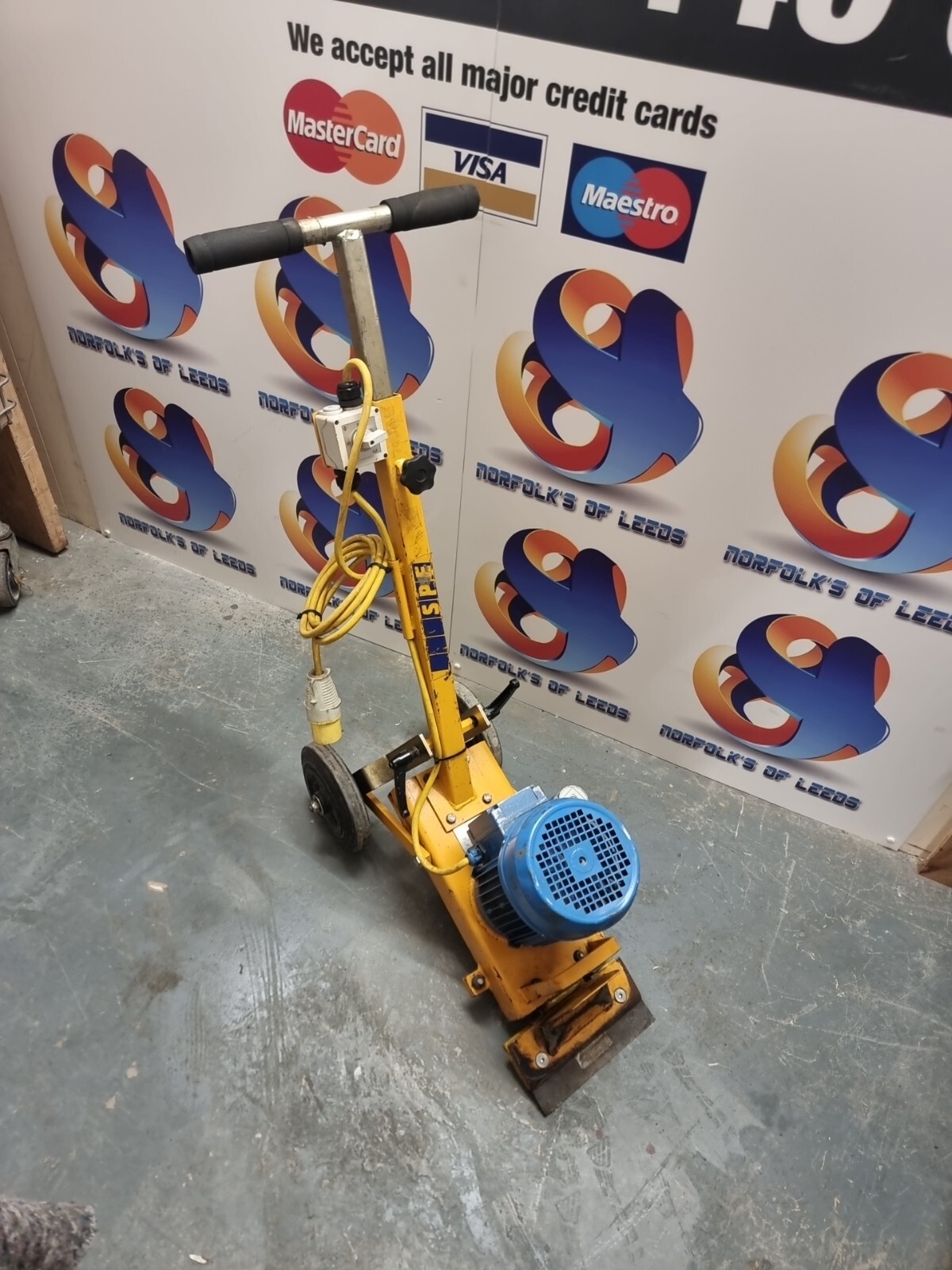 SPE MS230 MULTI STRIPPER CARPET TILES 110V GRINDER SCABBLER LIFTER