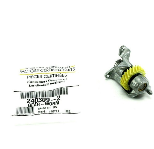 KitchenAid 240309–2 WORM Gear Bracket & Assembly - Pièce OEM Originale