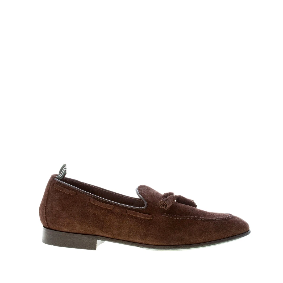 George Mens 10.5 D Brown Leather Loafers Tassel Weave‎ Mocassin Toe Dress Shoe Mens Lennox Weejuns® Tassel Loafer main image 4