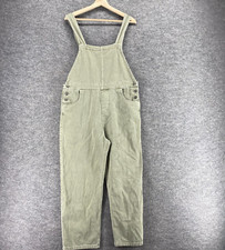 Talulah Jumpsuit Women M Gray Denim Light Wash Sleeveless Straight Casual