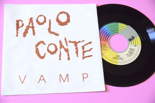 PAOLO CONTE 7" VAMP ORIGINALE 1990 EX - 第 1/1 張圖片