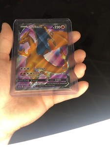 Charizard V SWSH050 Ultra Rare Holo Full Art Pokemon Champion's Path Promo MINT