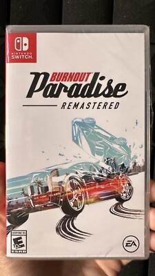 Burnout Paradise Remastered For Nintendo Switch New Sealed ESRB USA