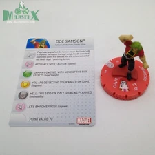 Heroclix Civil War OP set Doc Samson #012 Common figure w/card!