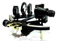 Stylish Tamaya Working Black Brass Nautical Sextant-Vintage Navigation Sextant