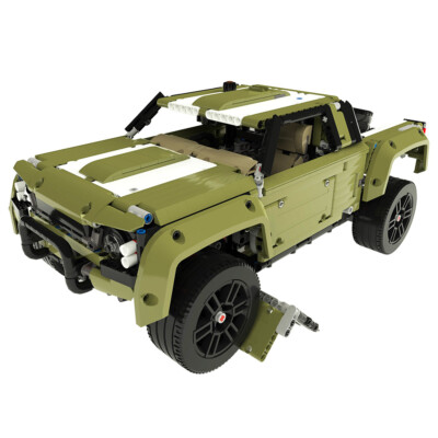 Truck with Improved Stability Building Toys Set 2573 Pieces MOC Build