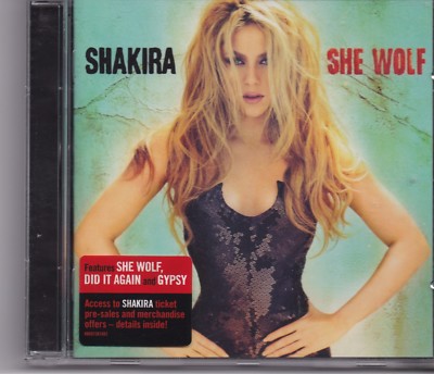 Shakira-She Wolf cd album