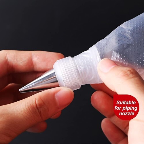 24Pcs Cake Decorating Couplers, Plastic Icing Tip Couplers for Pastry Nozzles - Picture 4 of 6