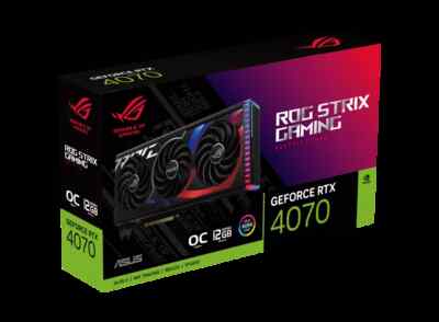 ASUS ROG-STRIX GeForce RTX 4070 O12G GAMING Graphics Video Card GPU