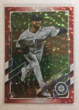 2021 Topps Update Aaron Fletcher #US326 Red Ice Foil. 187/199