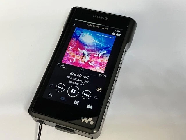 SONY NW-WM1A Black WM1 Series Walkman Digital Audio Player (Screen Air  Bubbles)