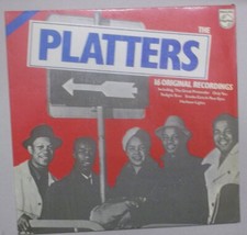 Vinyl Jazz The Platters 16 Original Recordings LP, Comp 1977 Soul VG / VG