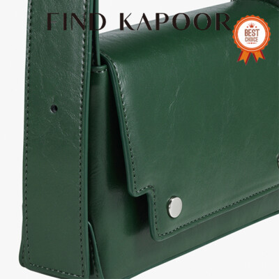 FIND KAPOOL] Mark Bag 18 Crinkle Deep Green Korean Brand Bag