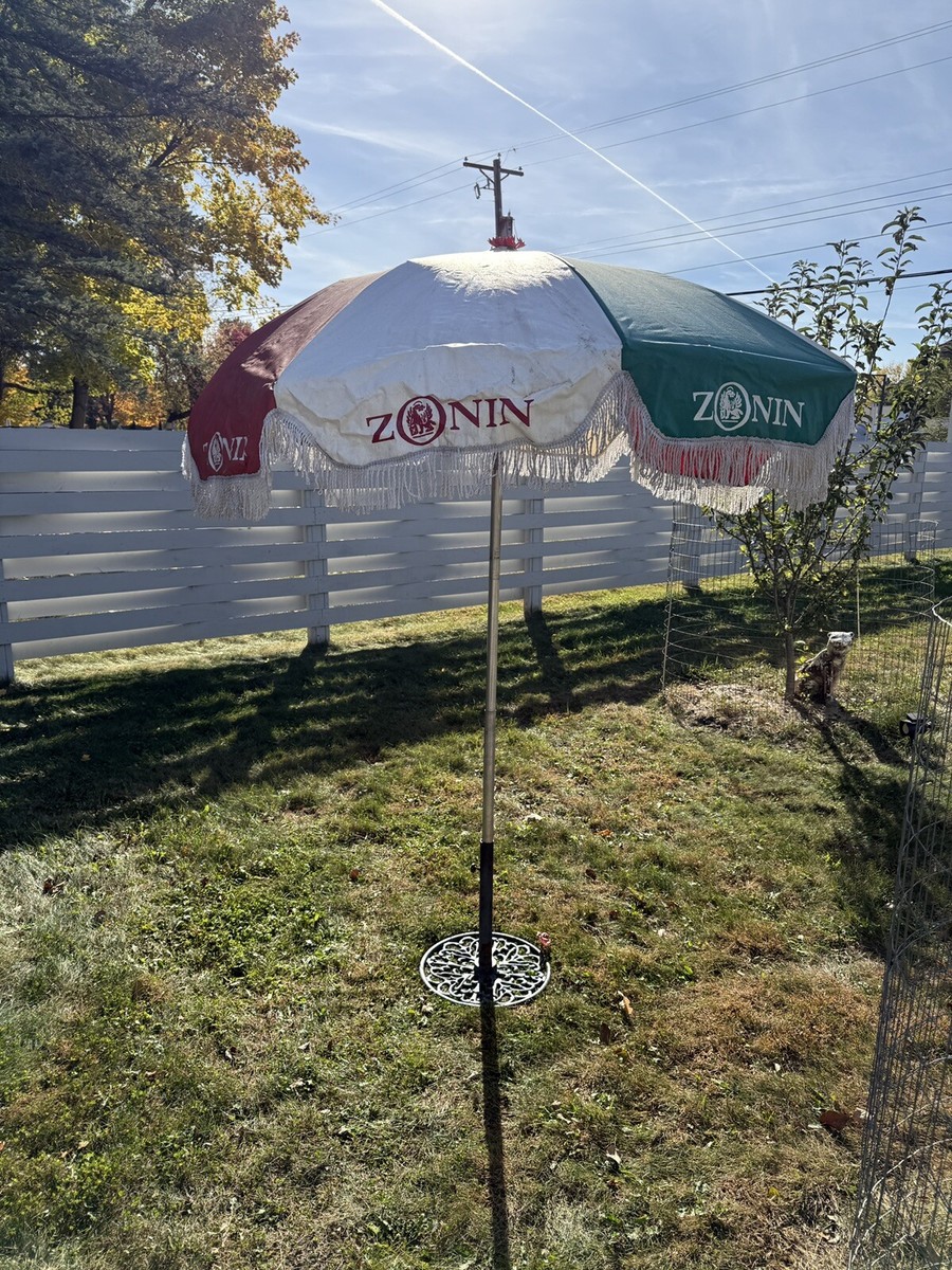 best buy patio umbrella Amalfi Fabric with Piping / Aluminum Patio Umbrella with Base Sets