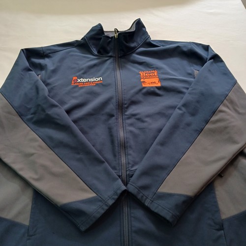 Chaqueta Port Authority J318 Cremallera Completa ALABAMA BEEF Para Hombre Azul y Gris Talla 3XL - Imagen 9 de 13