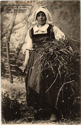 CPA Les Coiffes Bretons - La Pointe du Raz - Folklore - Typen (482615)