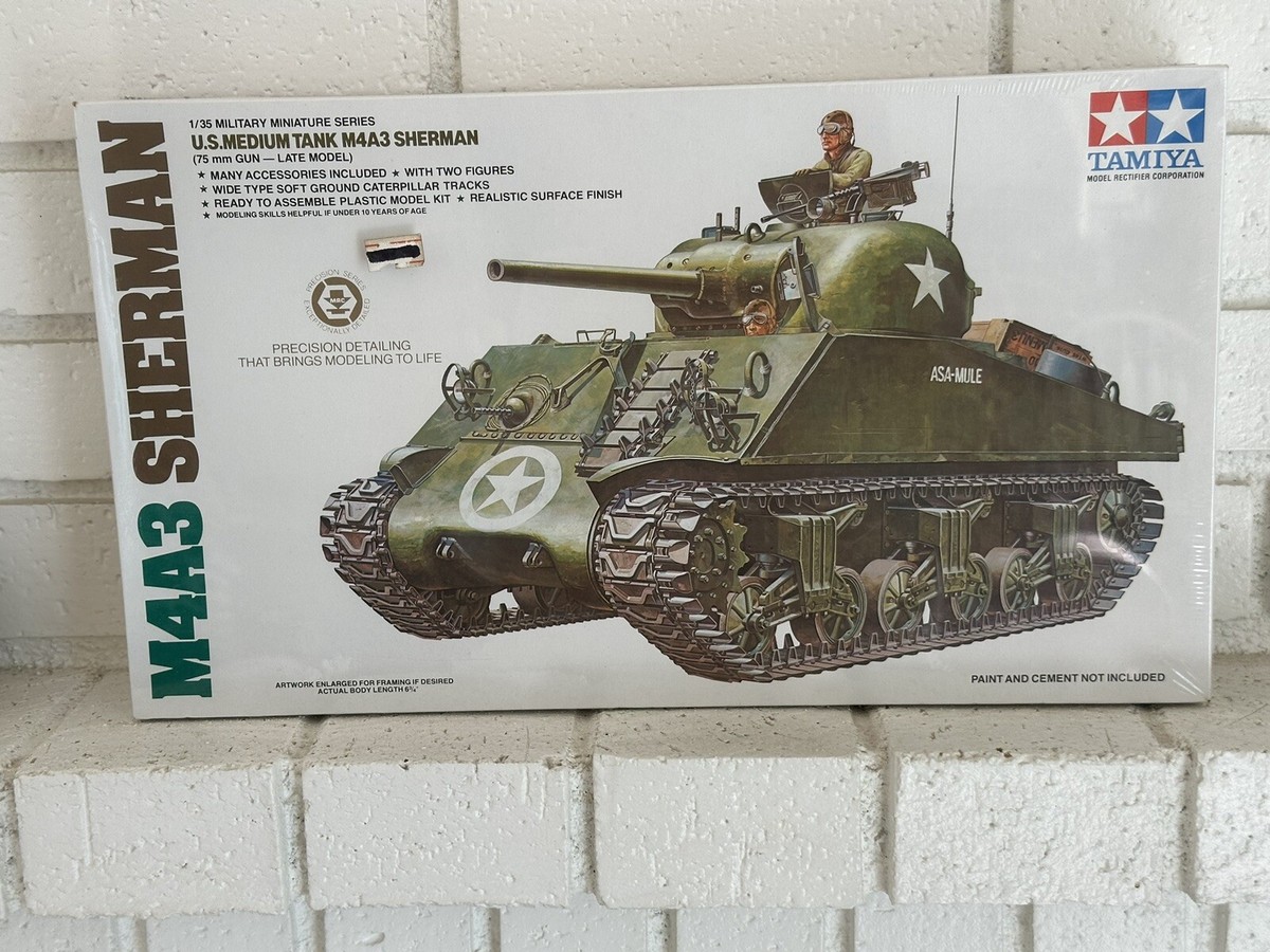 タミヤRC M4A3 SHERMAN U.S. MEDIUM TANK 1/35 Tamiya Rc Us Medium Tank M4A3 Sherman / Tamiya USA