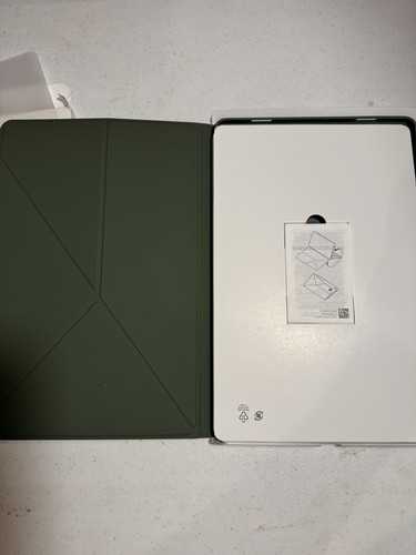 Original Samsung Galaxy Tab A9+ | A9+ Book Cover, Army Green OEM A60 - Picture 3 of 9