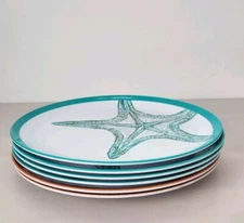 Set of 6 Melamine Outdoor Summer Theme Appetizer/Salad Plates by  Jo-Ann Stores