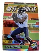 2021 Panini Mosaic KAM CHANCELLOR In It To Win It #WIN8 Seattle Seahawks Card C1