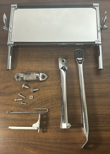 Jr. West Coast-Style Mirror For Van/Truck Universal Fit Incomplete